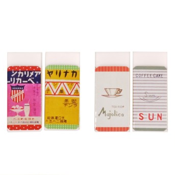 マッチラベル消しゴム　1／2